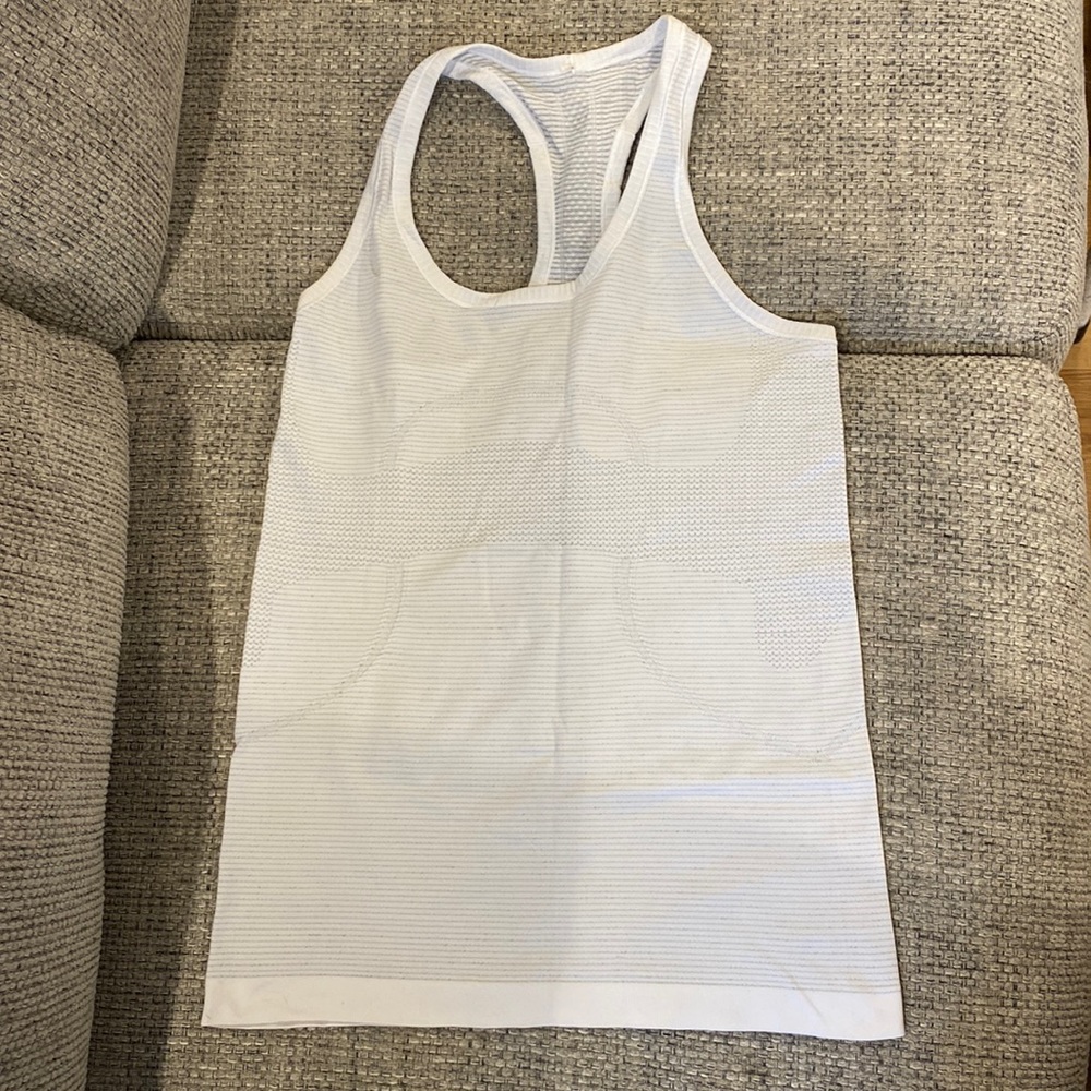 Lululemon White Tank Top!